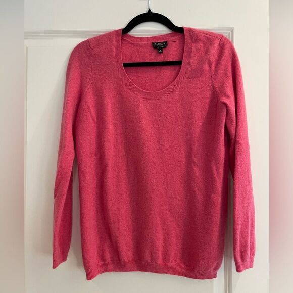 EUC Talbots Cashmere Sweater pink Sz. M - Picture 1 of 4